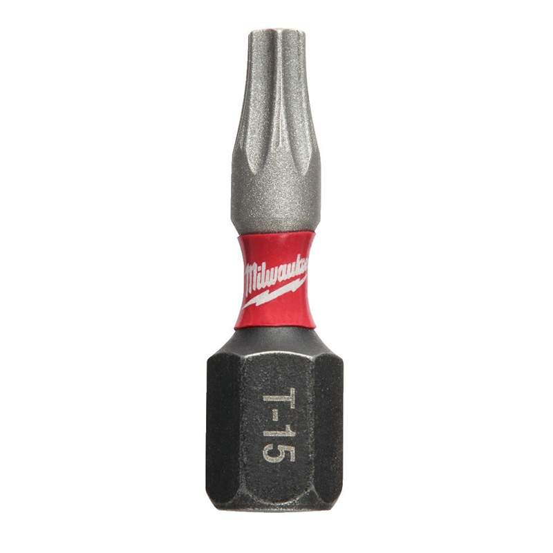 Milwaukee Screwdriver SHOCKWAVE™ Bits TX15 25mm-2pc 4932430872