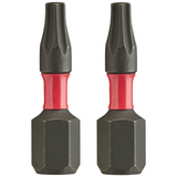 Milwaukee Screwdriver SHOCKWAVE™ Bits TX15 25mm-2pc 4932430872