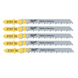 Milwaukee Jigsaw Blade 75mm x 4mm T144D - 5pc 4932213116