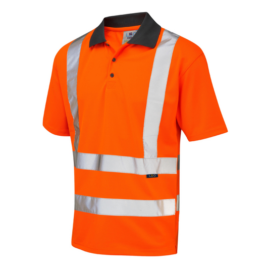 ROCKHAM Class 2 Coolviz Polo Shirt (EcoViz) Orange