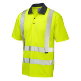 ROCKHAM Class 2 Coolviz Polo Shirt (EcoViz) Yellow