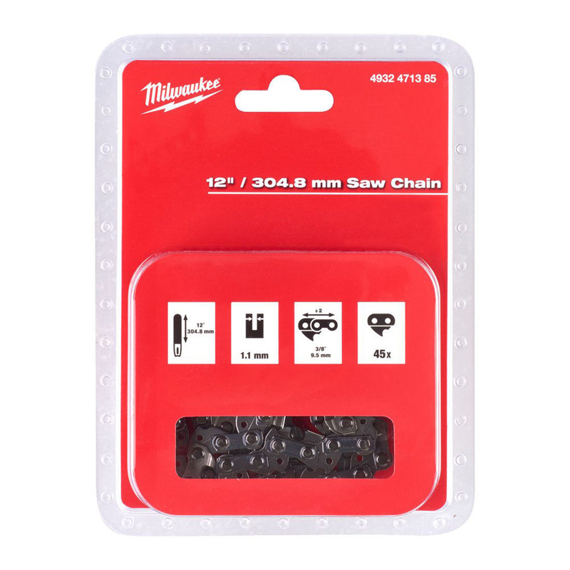 Milwaukee Chainsaw Chain 12" 4932471385