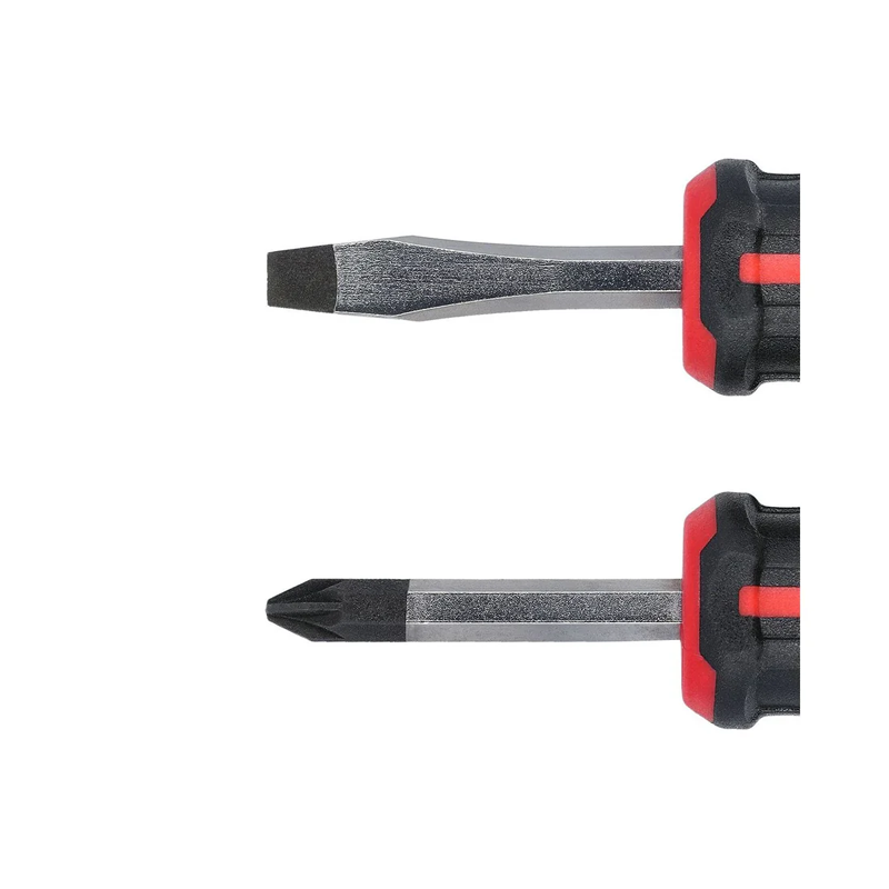 Milwaukee 2 Piece Tri-Lobe Stubby Screwdriver Twin Set 4932471810