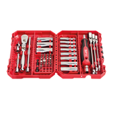 Milwaukee 42 Piece 1/4" Ratchet, Driver & Socket Set 4932498382