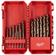 Milwaukee SHOCKWAVE Red Cobalt HSS-19 Pieces Metal Drill Bit Set 4932499764