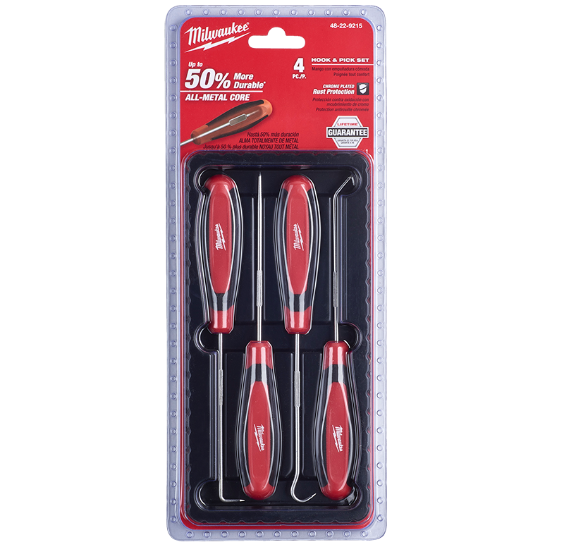Milwaukee Mini Hook & Pick Set 4pc 48229215
