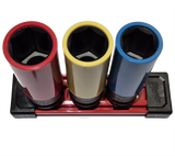 Milwaukee 3pc Heavy Duty Impact Socket Set 4932493370