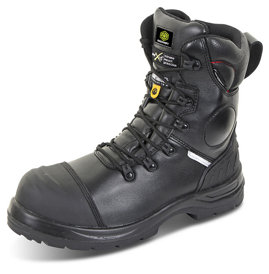 Beeswift S3 Waterproof Side Zip Boot Black CF67