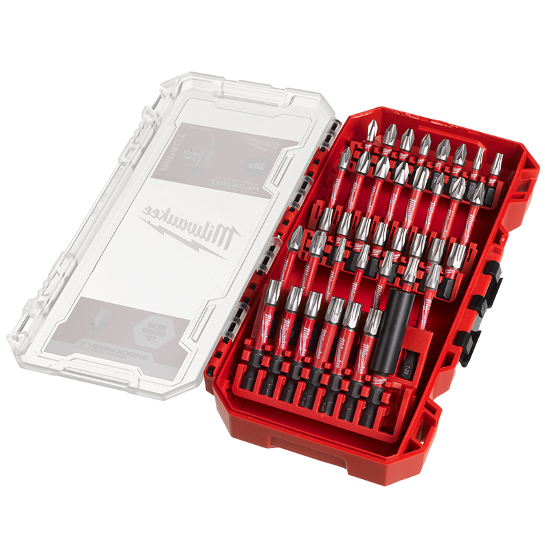 Milwaukee 38 Piece SHOCKWAVE Impact Duty Bit Set 4932492009