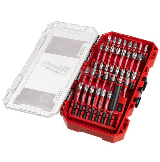 Milwaukee 38 Piece SHOCKWAVE Impact Duty Bit Set 4932492009