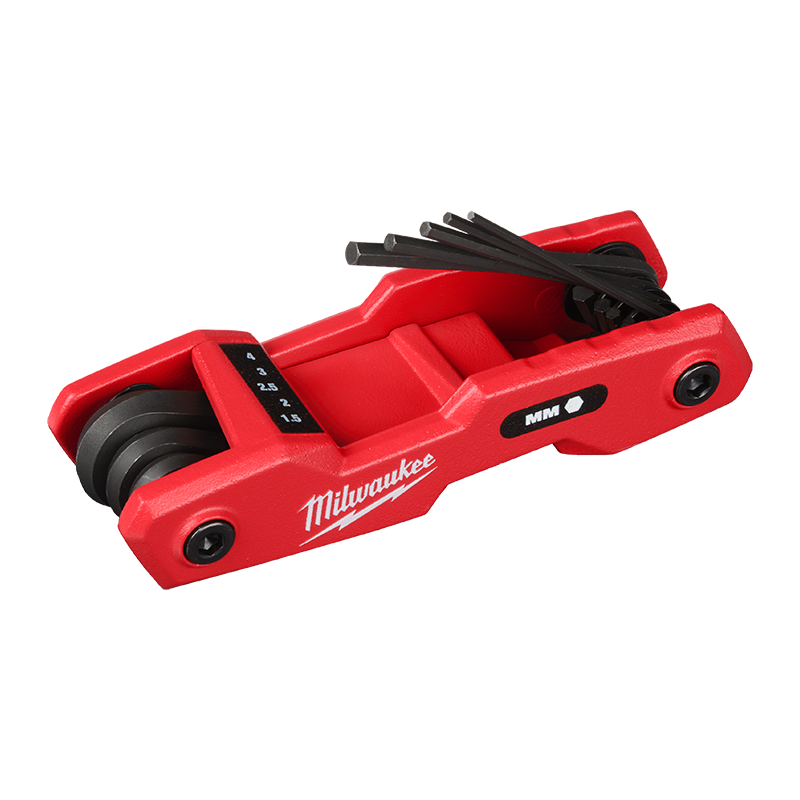 Milwaukee 8pc Folding Metric Hex Key Set 4932480978
