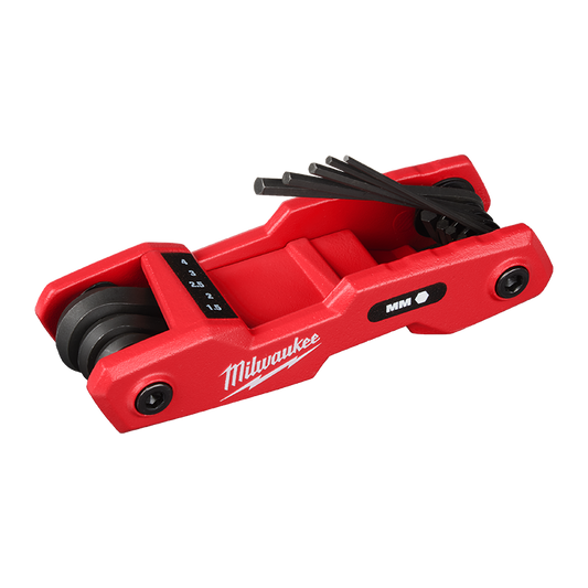 Milwaukee 8pc Folding Metric Hex Key Set 4932480978