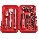 Milwaukee 1/4" Rachet Driver & Socket Set 4932498381