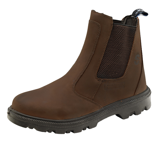 Beeswift Sherpa Dealer Boots Steel Toe Cap Safety Brown SDB