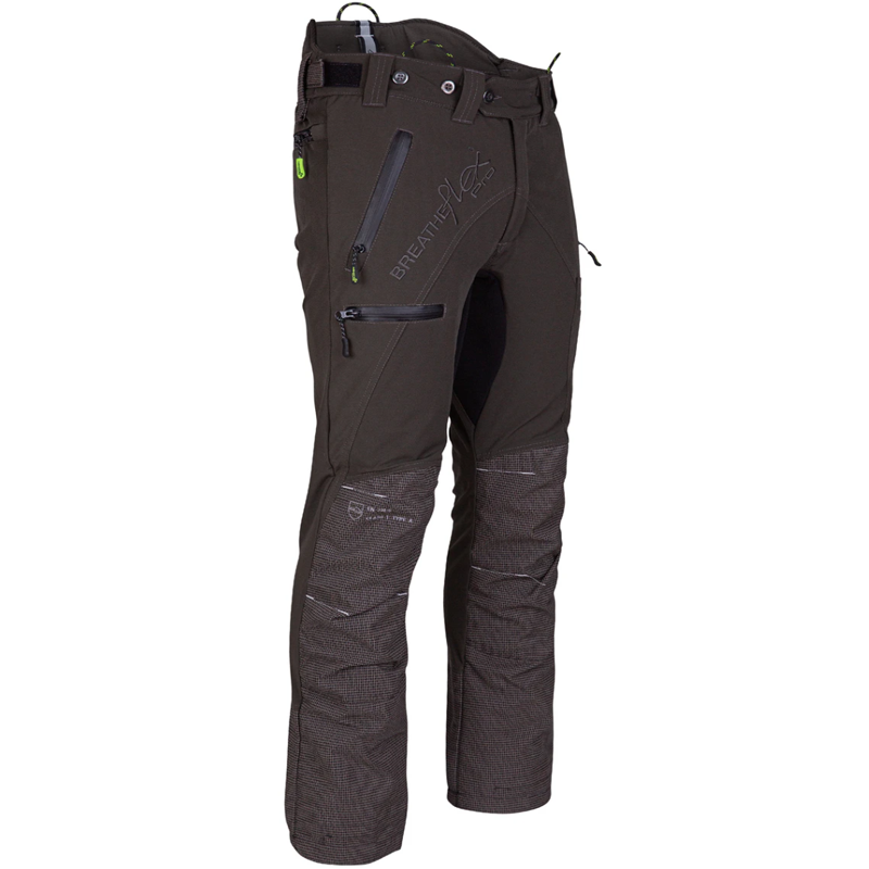 Arbortec Breatheflex Pro Type A Class 1 Chainsaw Trousers - Olive