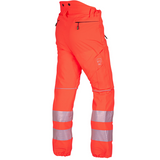 Arbortec Breatheflex Type C Class 1, 2, 3 Chainsaw Trousers - Hi-Viz Orange - Reduced To Clear