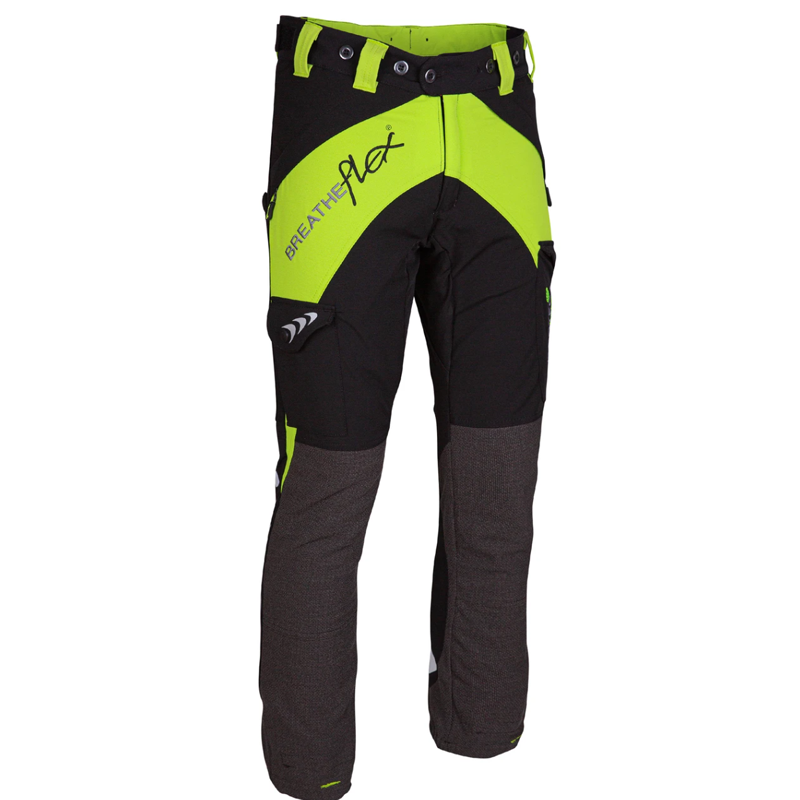 Arbortec Breatheflex Ladies Type C Class 1 Chainsaw Trousers - Lime
