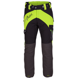 Arbortec Breatheflex Ladies Type C Class 1 Chainsaw Trousers - Lime