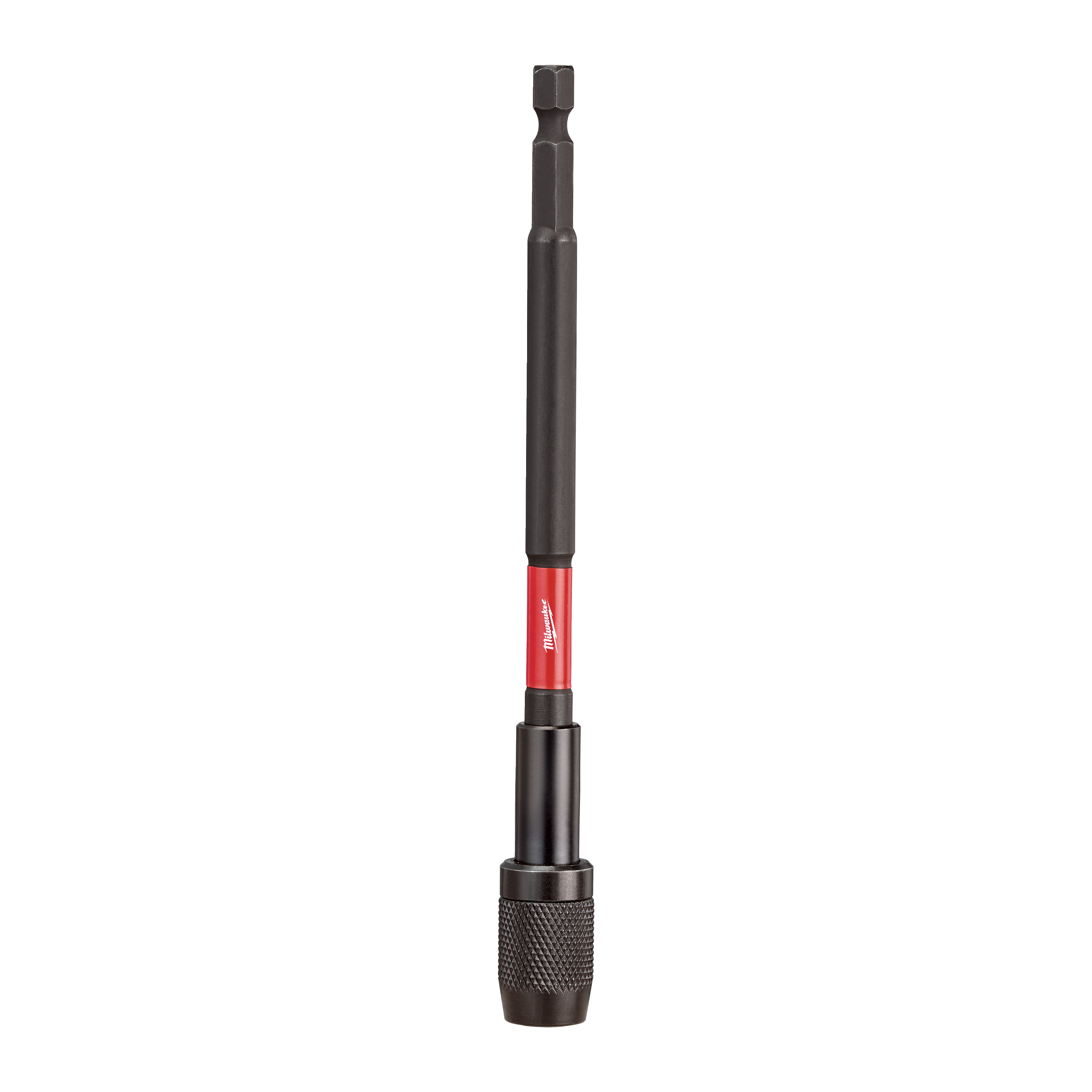 Black and red drill bit holder