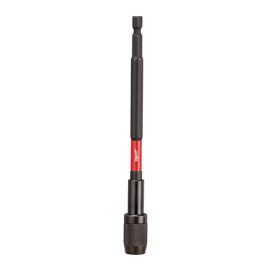 Black and red drill bit holder