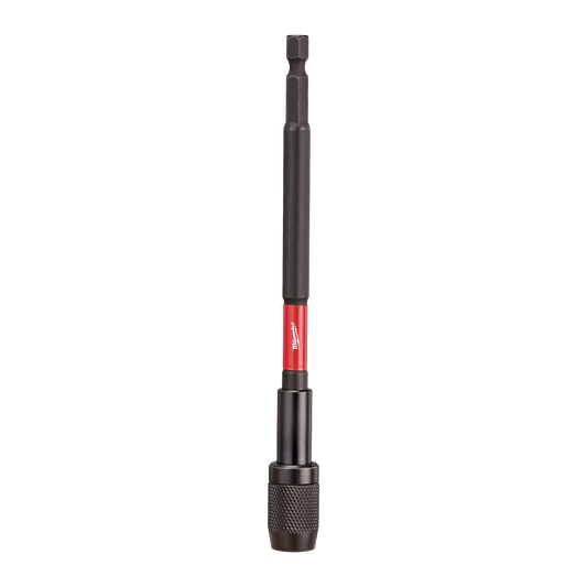 Black and red drill bit holder