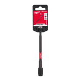 Black and red drill bit holder with packaging