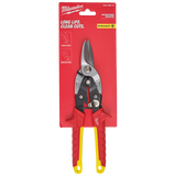 Milwaukee aviation snips with red packaging on a white background
