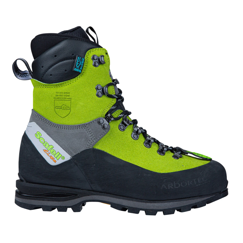 Arbortec Scafell Lite Class 2 Chainsaw Boot - Lime