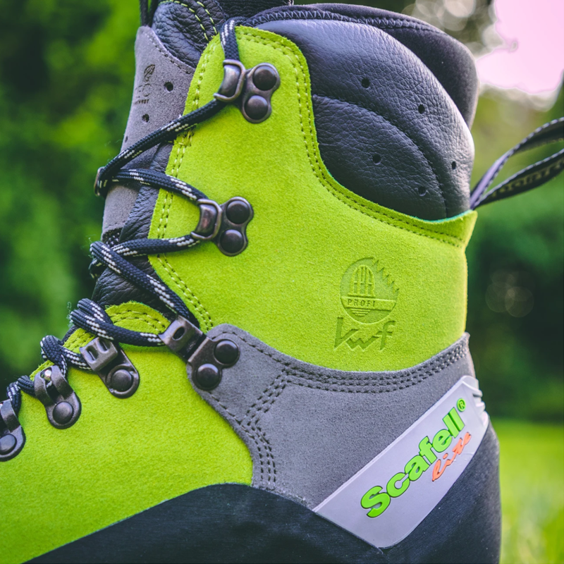 Arbortec Scafell Lite Class 2 Chainsaw Boot - Lime