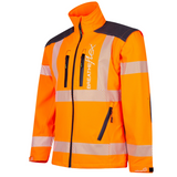 Arbortec Breatheflex Performance Work Jacket - Hi Viz Orange