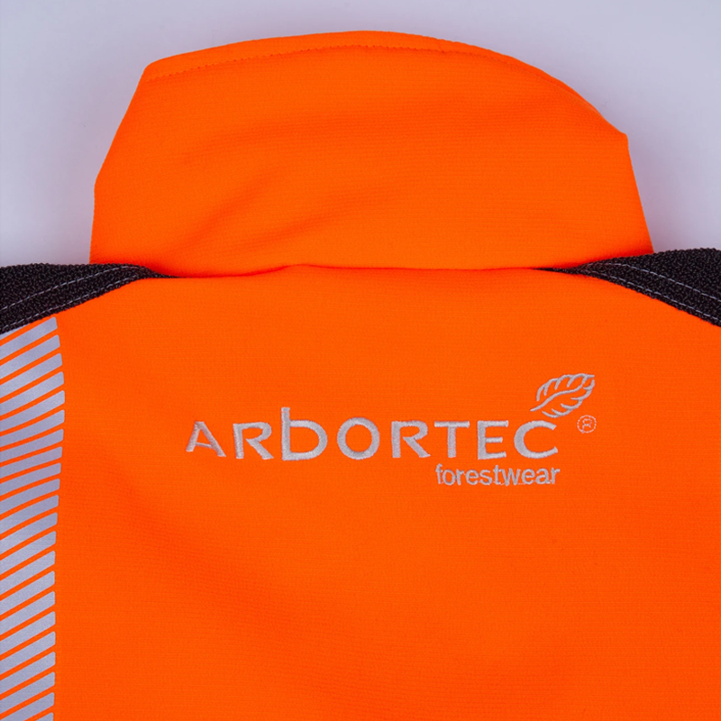 Arbortec Breatheflex Performance Work Jacket - Hi Viz Orange