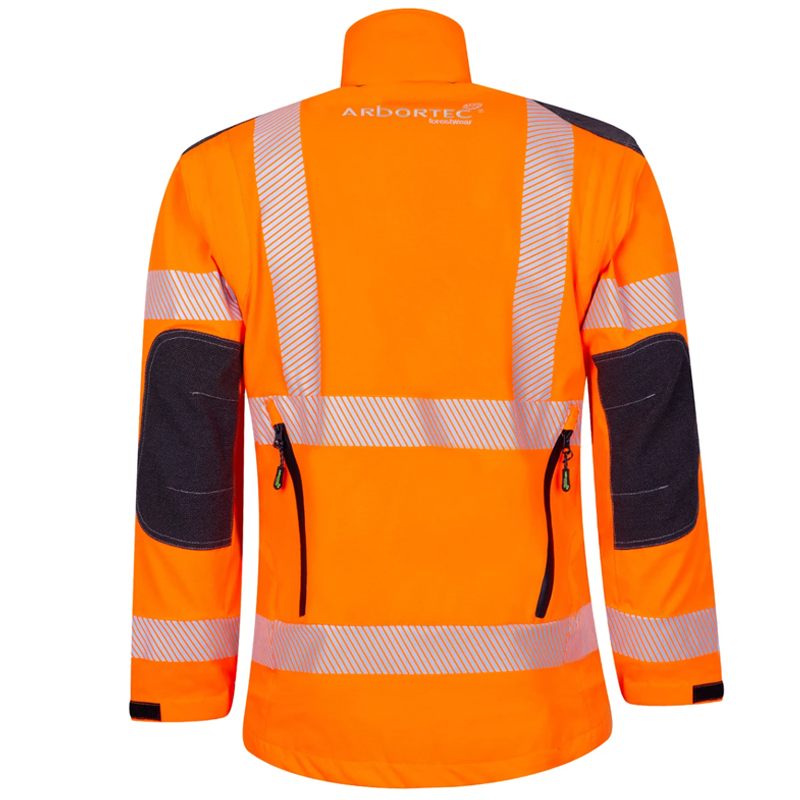 Arbortec Breatheflex Performance Work Jacket - Hi Viz Orange
