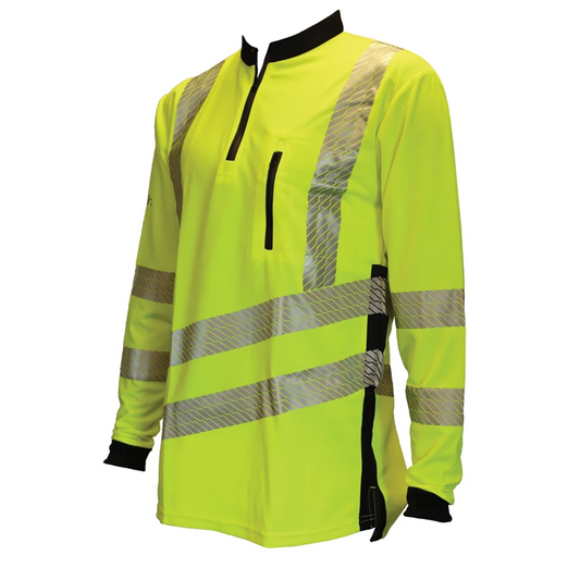 Treehog Long Sleeve T-shirt - Hi-Vis Yellow