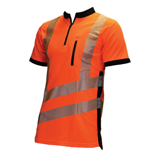 Treehog Short Sleeve T-Shirt - Hi Vis Orange