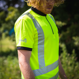 Treehog Short Sleeve T-shirt - Hi-Vis Yellow