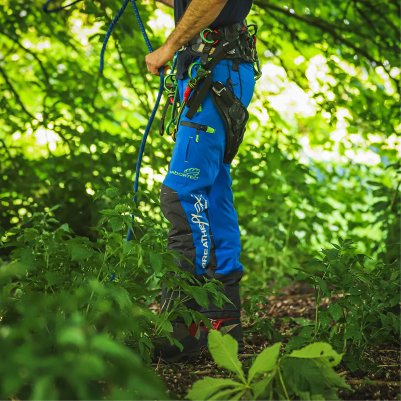 Arbortec Breatheflex Pro Type C Class 1 Chainsaw Trousers - Blue