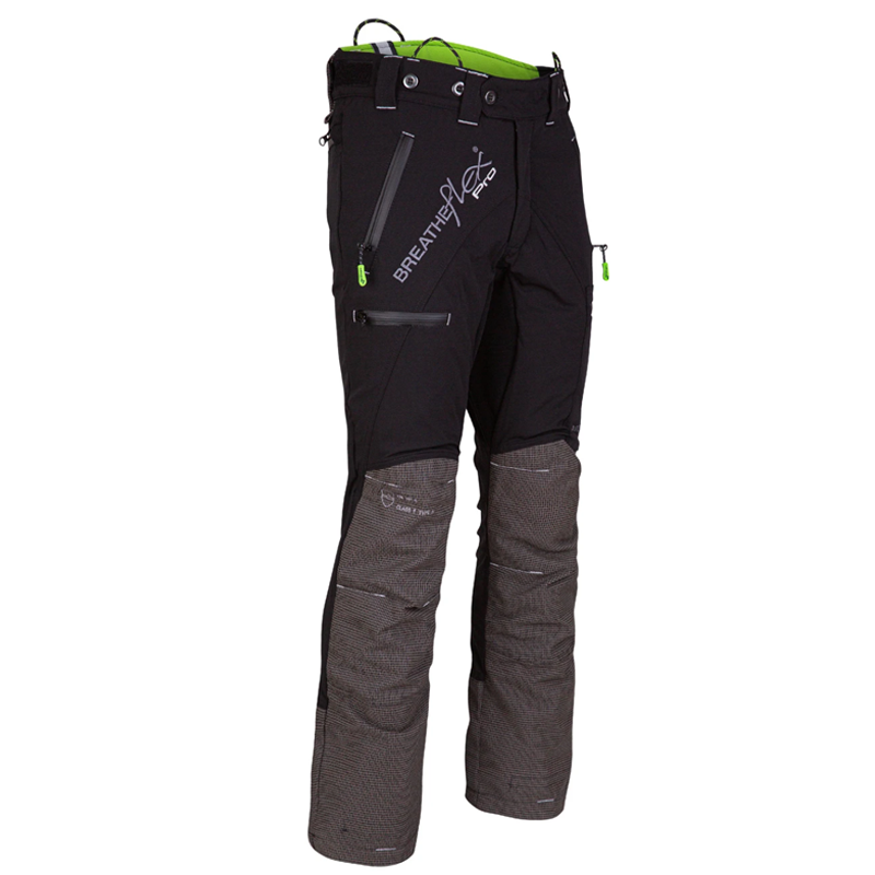 Arbortec Breatheflex Pro Type C Class 1 Chainsaw Trousers - Black
