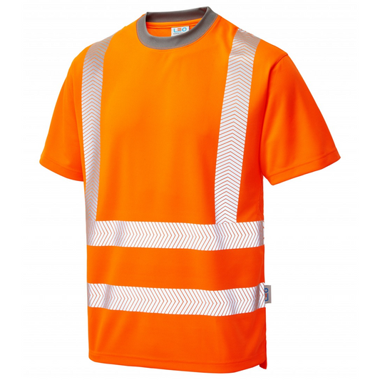 LARKSTONE Class 2 Coolviz Plus T-Shirt Orange
