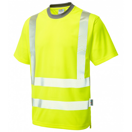LARKSTONE Class 2 Coolviz Plus T-Shirt Yellow