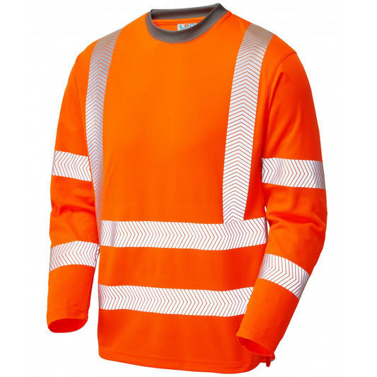 CAPSTONE Class 3 Coolviz Plus Sleeved T-Shirt Orange