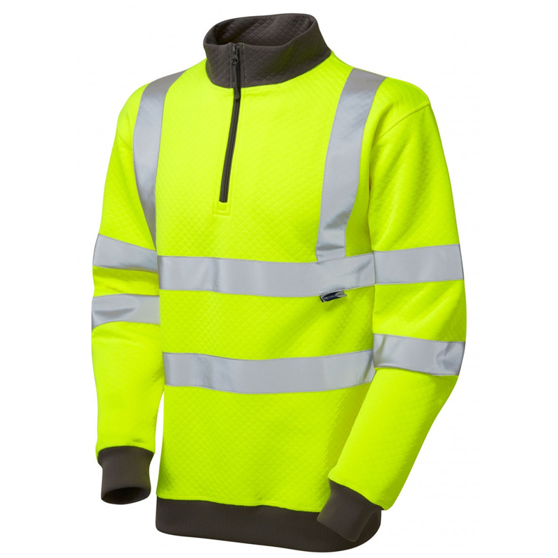 BRYNSWORTHY Class 3 1/4 Zip Sweatshirt Yellow