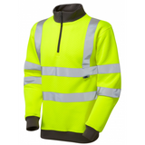 BRYNSWORTHY Class 3 1/4 Zip Sweatshirt Yellow