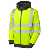 SAUNTON Class 3 Full Zip Hooded Sweatshirt Yellow