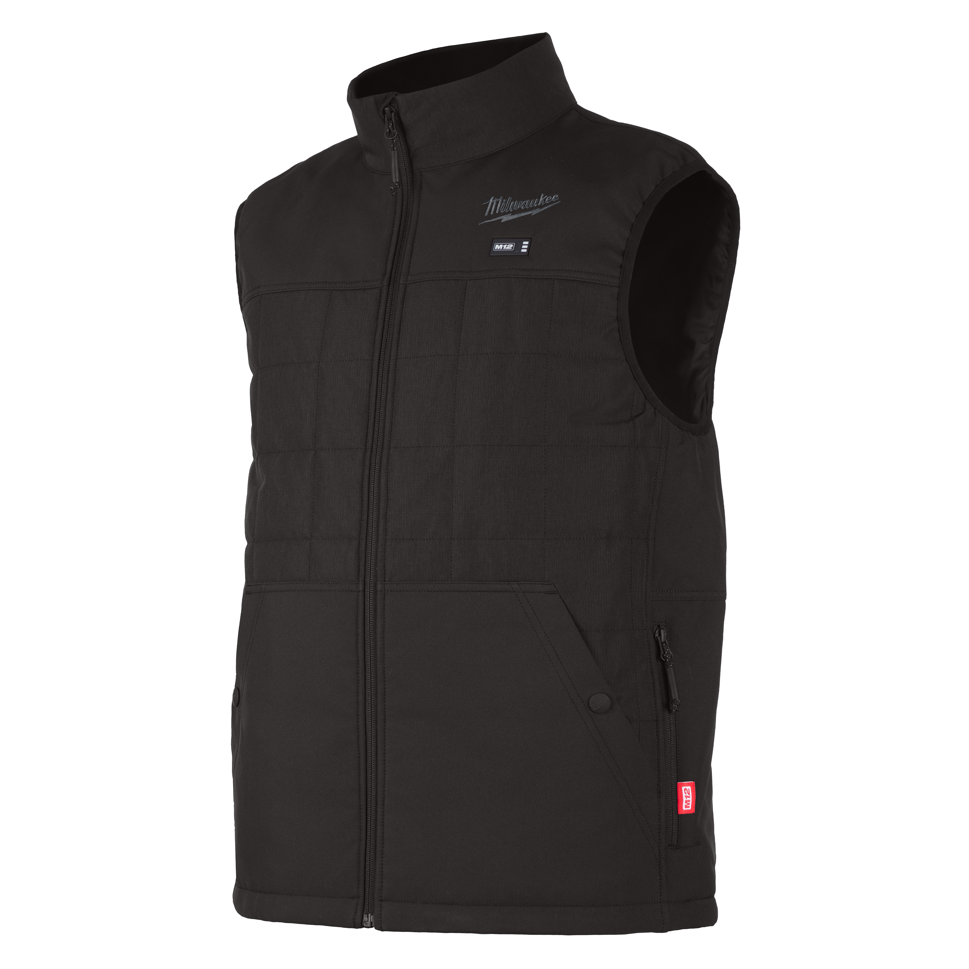 Black vest with Milwaukee logo