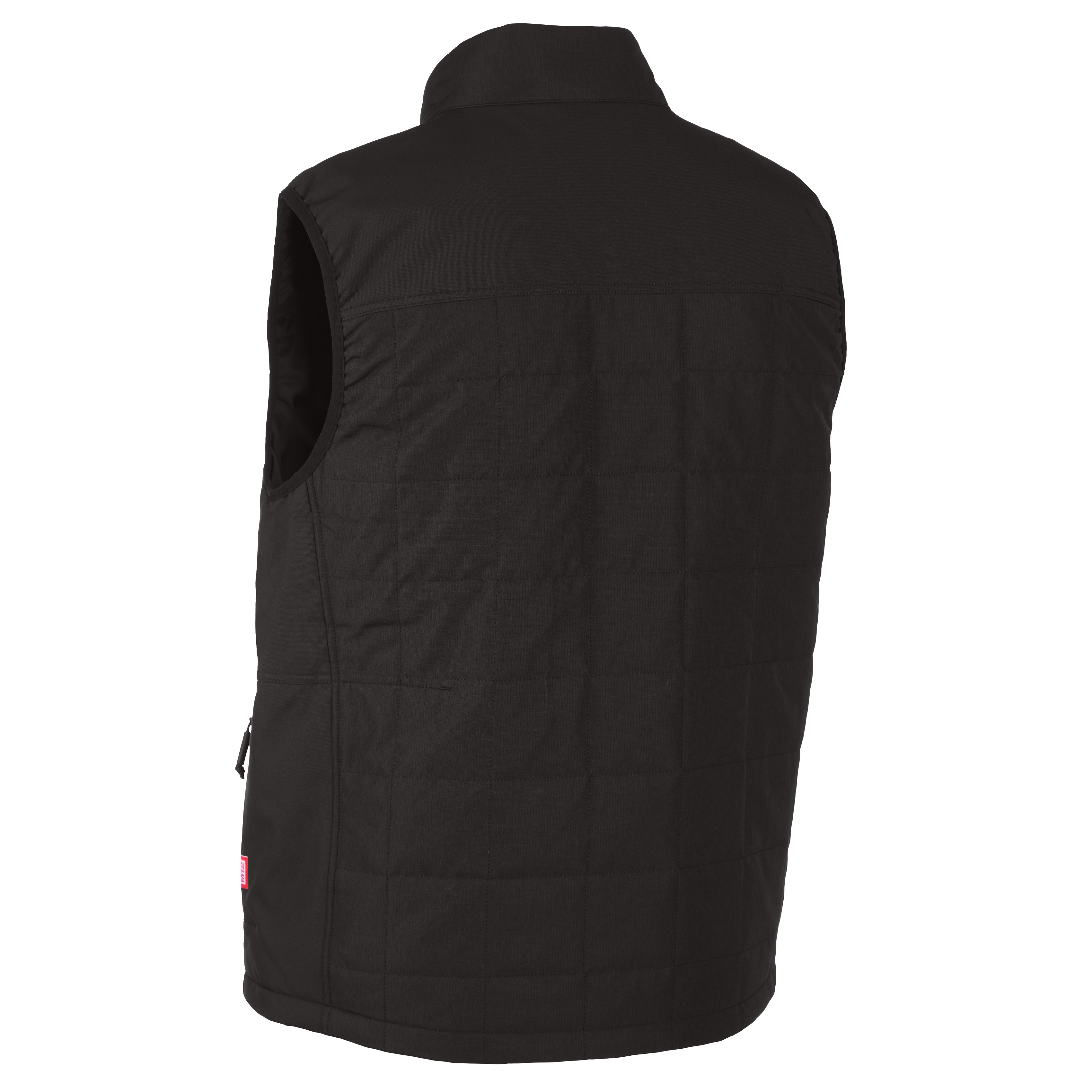 Black vest on a white background