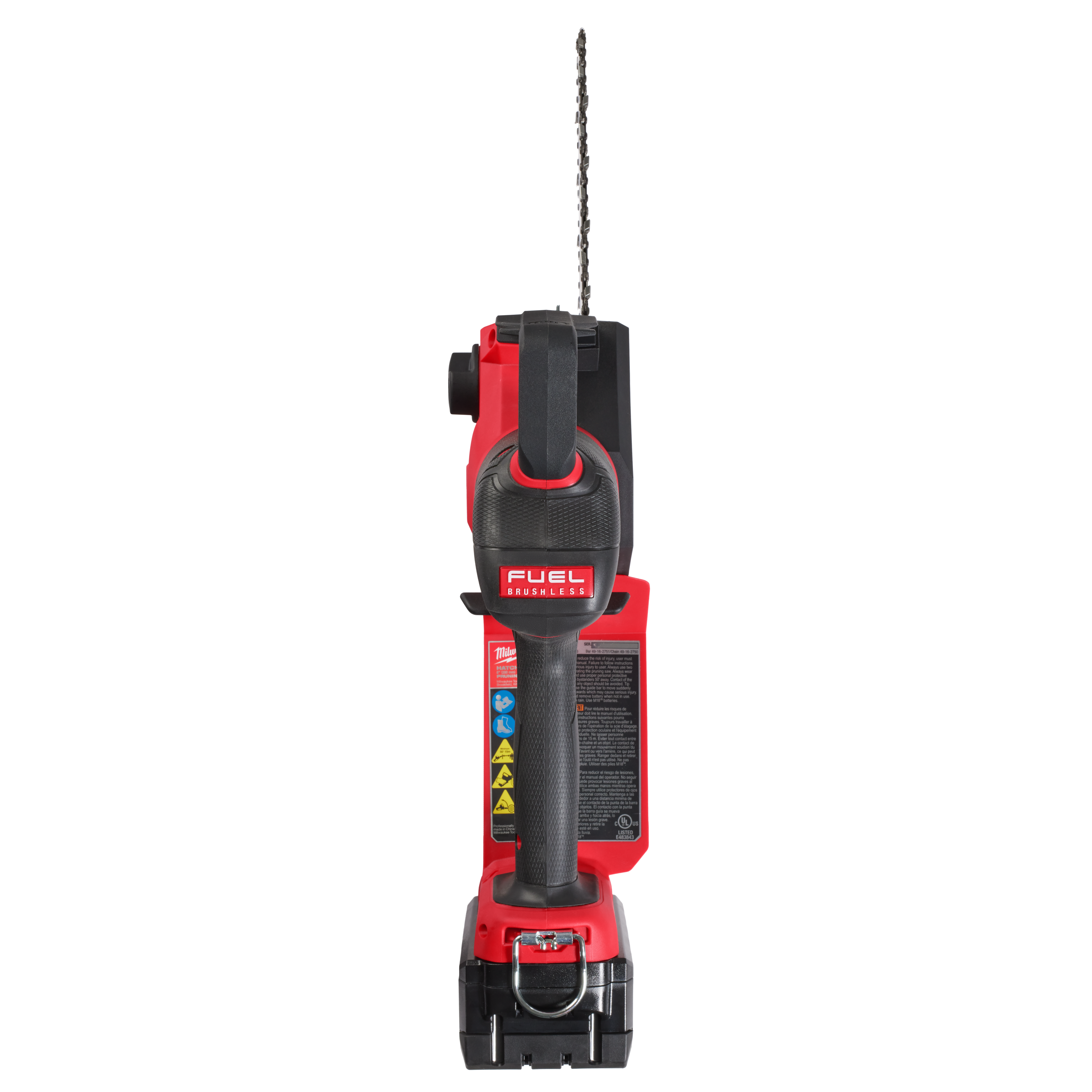 Red and black cordless drill with visible 'Fuel' branding
