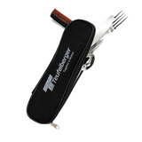 Teufelberger cutlery set with black case 